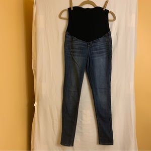 1822 maternity skinny blue jeans size 29